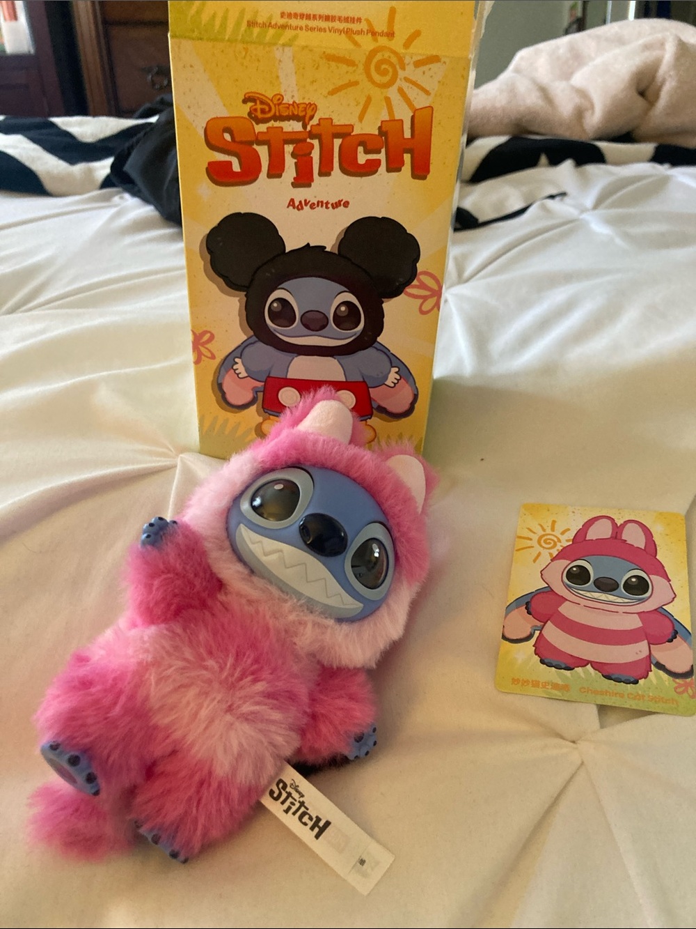 Disney Pop Mart Disney Cheshire Stitch 
Brand new